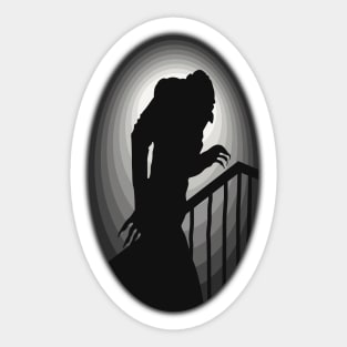 Shadow of Nosferatu (Monochrome) Sticker